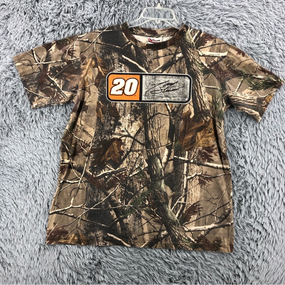 Chase Authentics Tshirt Mens 2X Tony Stewart Real Tree Woodsy Outdoor Shirt